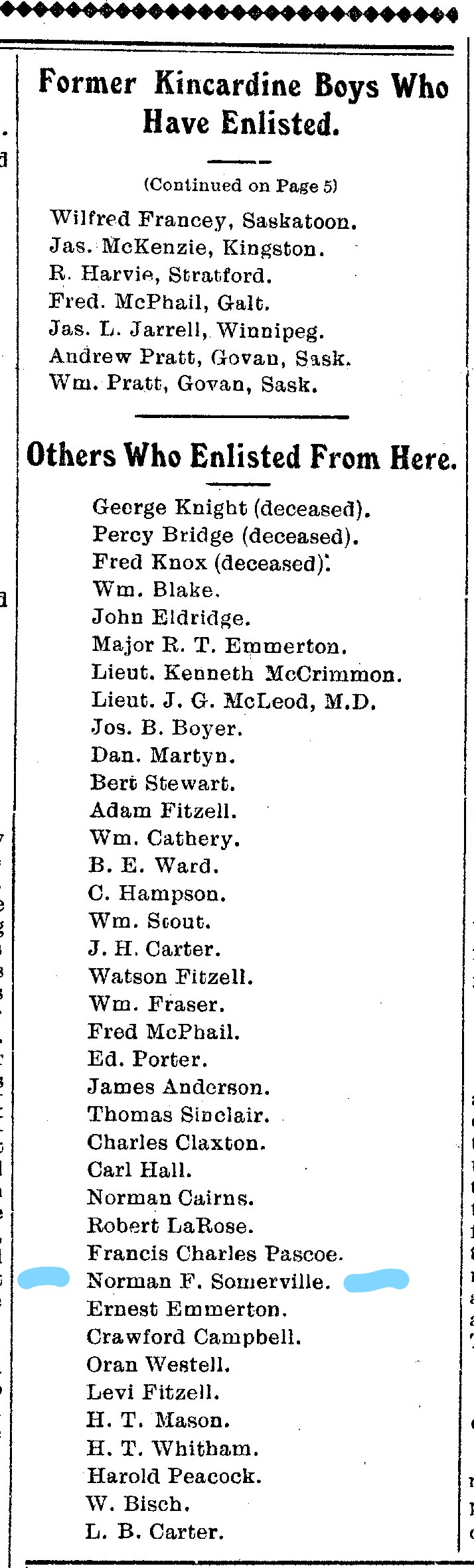 Kincardine Reporter, March 20, 1916